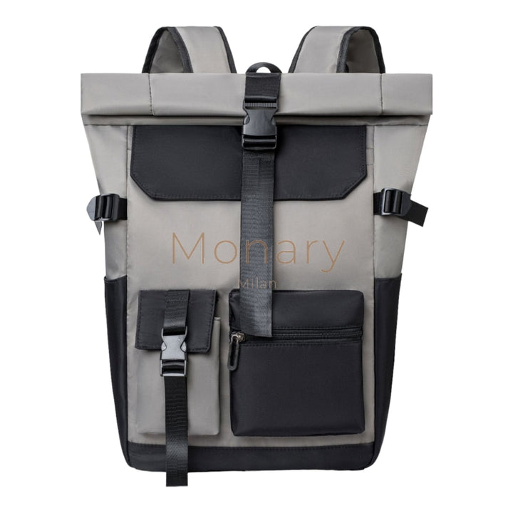 מייקל - תיק גב אפור - Monary Milan