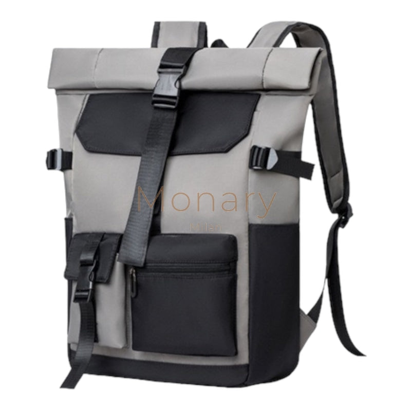 מייקל - תיק גב אפור - Monary Milan