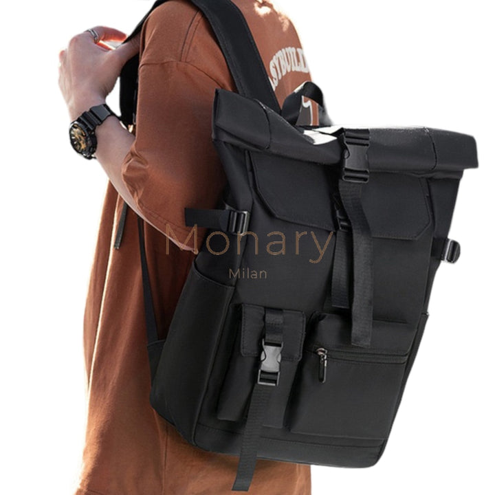 מייקל - תיק גב שחור - Monary Milan