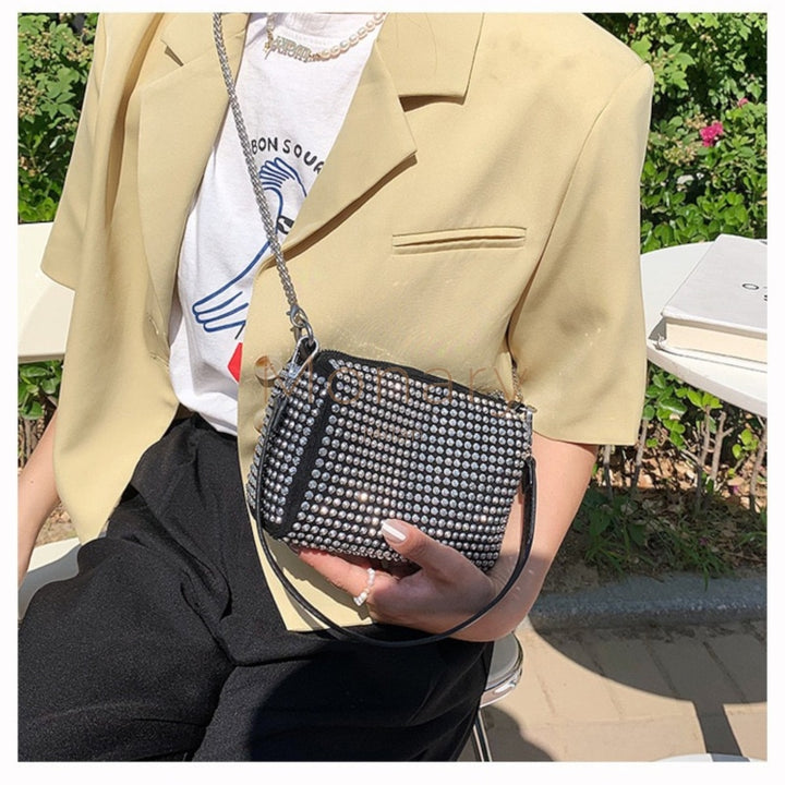 ״ניצ״ - תיק ערב כסוף - Monary Milan