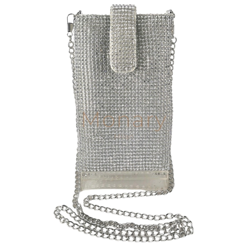 קים - פאוץ לטלפון כסוף - Monary Milan