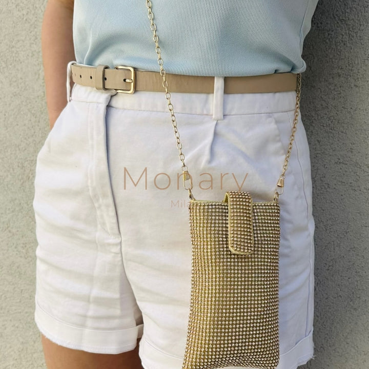 קים - פאוץ לטלפון זהב - Monary Milan