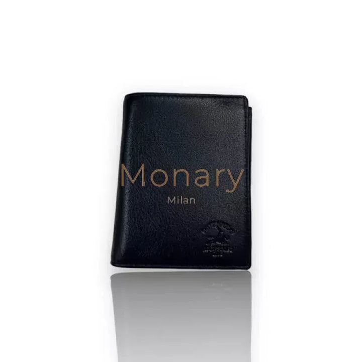 ארנק מעור לגבר שחור - Monary Milan