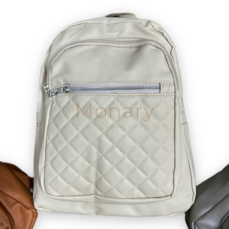 שרי - תיק גב לנשים - בז - Monary Milan