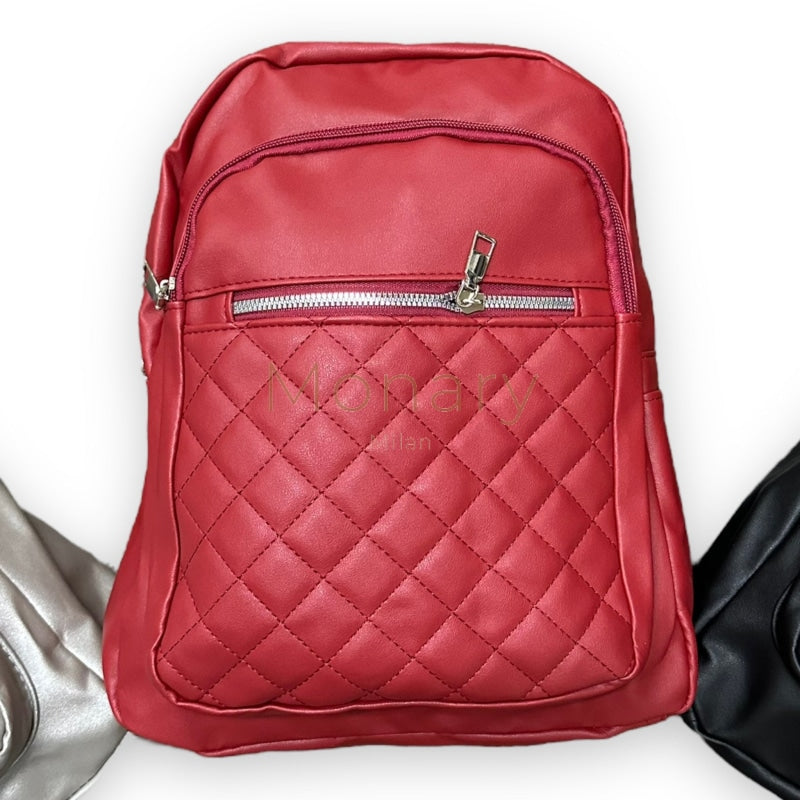 שרי - תיק גב לנשים - אדום - Monary Milan