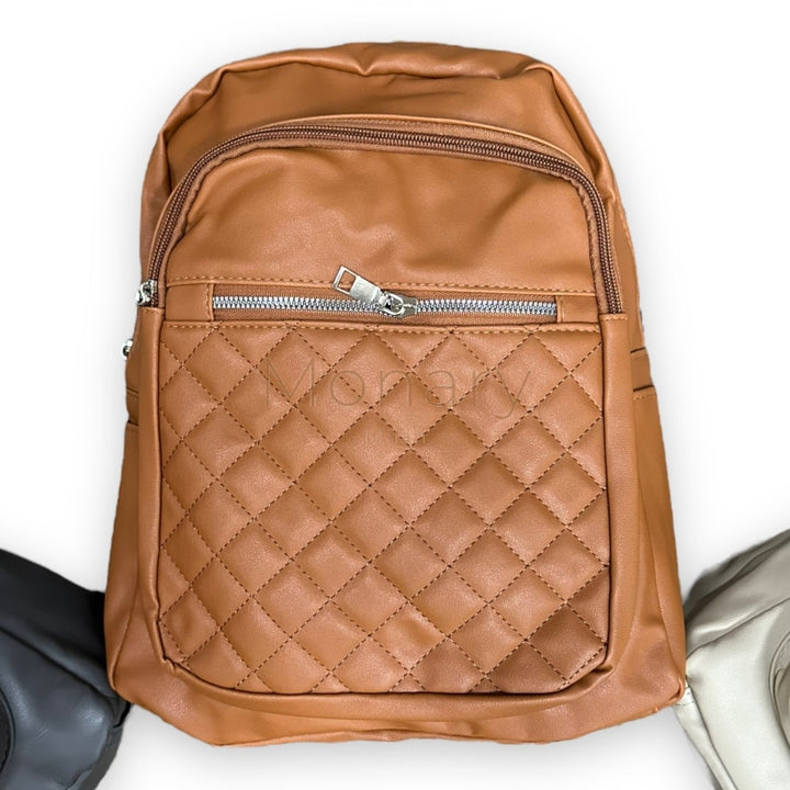 שרי - תיק גב לנשים - חום - Monary Milan