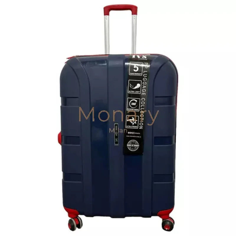 סט 3 מזוודות IVS כחול אדום - Monary Milan