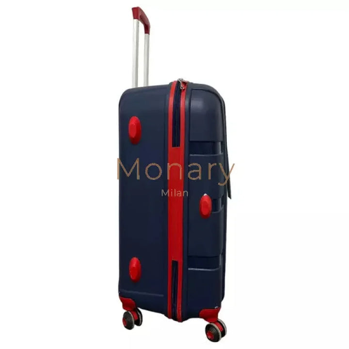 סט 3 מזוודות IVS כחול אדום - Monary Milan