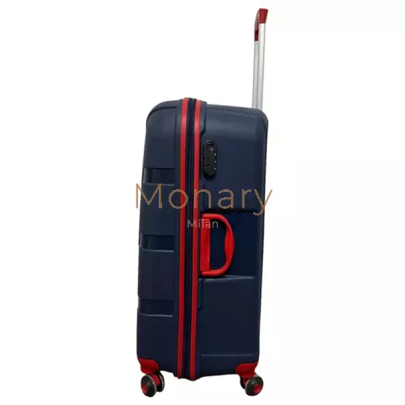 סט 3 מזוודות IVS כחול אדום - Monary Milan