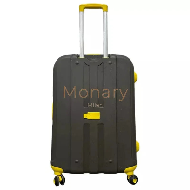 סט 3 מזוודות IVS אפור צהוב - Monary Milan