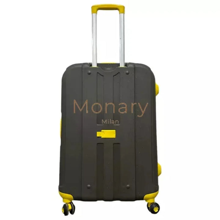סט 3 מזוודות IVS אפור צהוב - Monary Milan