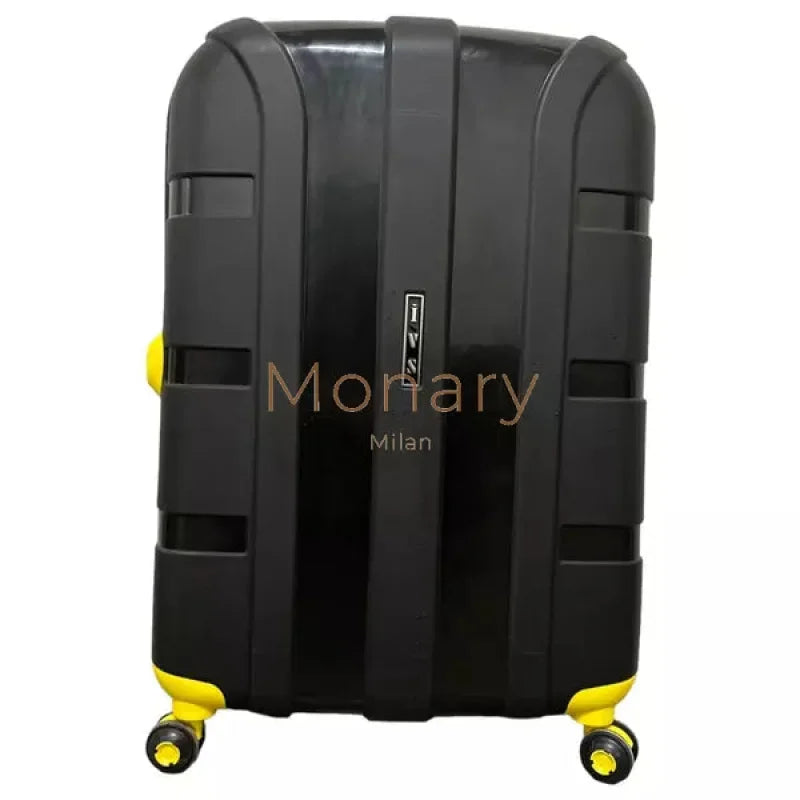 סט 3 מזוודות IVS שחור צהוב - Monary Milan