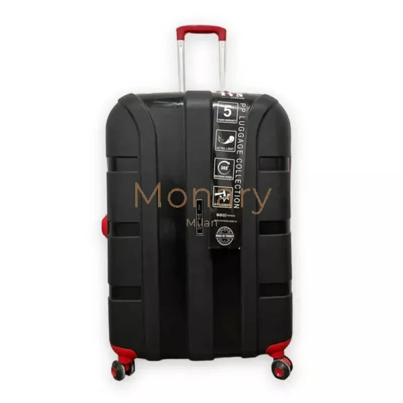 סטֿ מזוודות IVS שחור אדום - Monary Milan