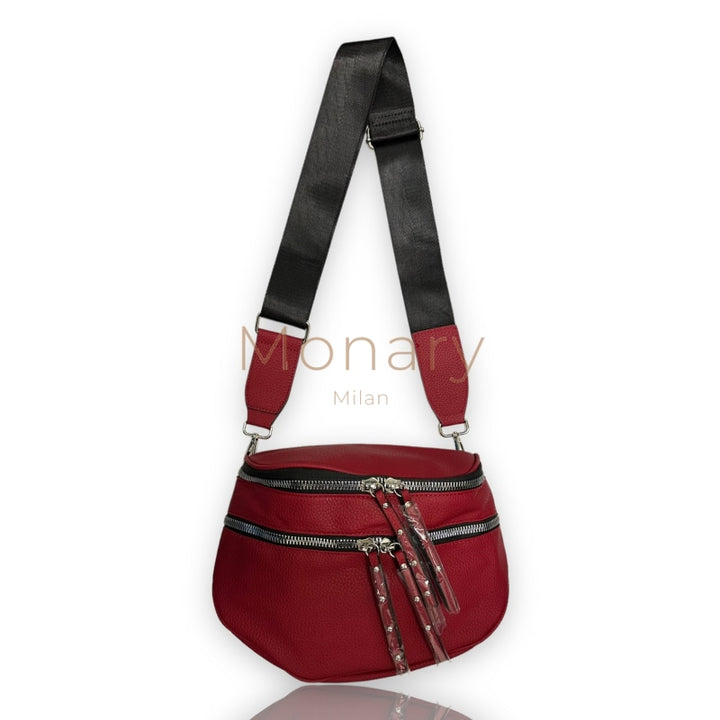 תמרה - פאוץ גדול לאישה אדום - Monary Milan