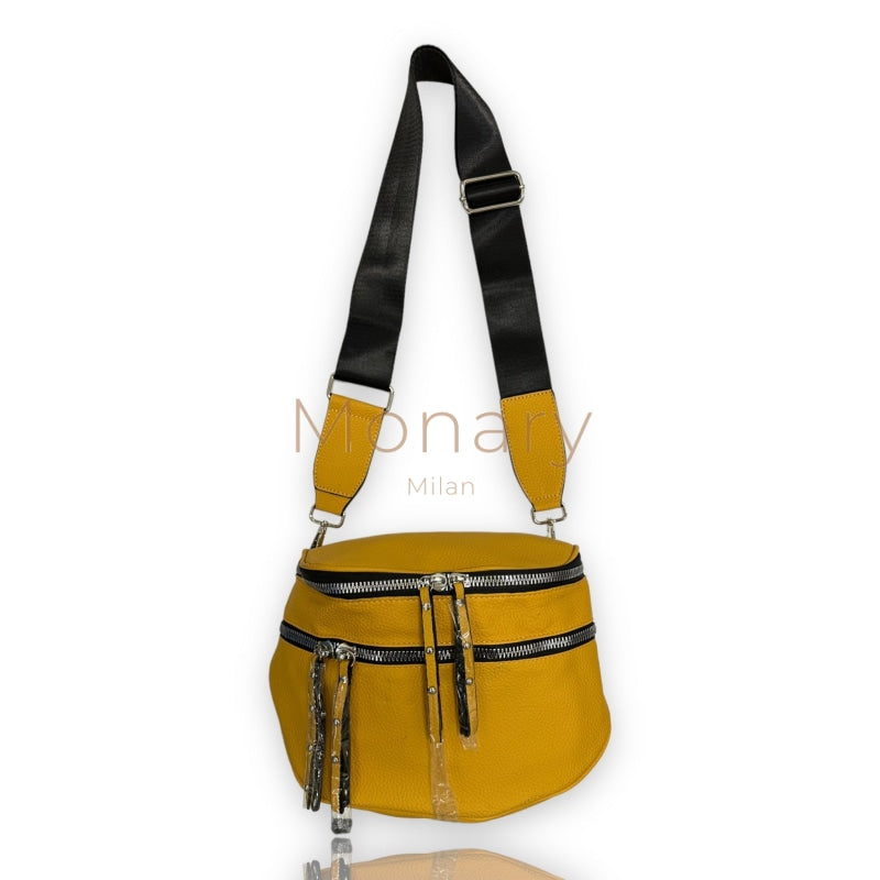 תמרה - פאוץ גדול לאישה צהוב - Monary Milan