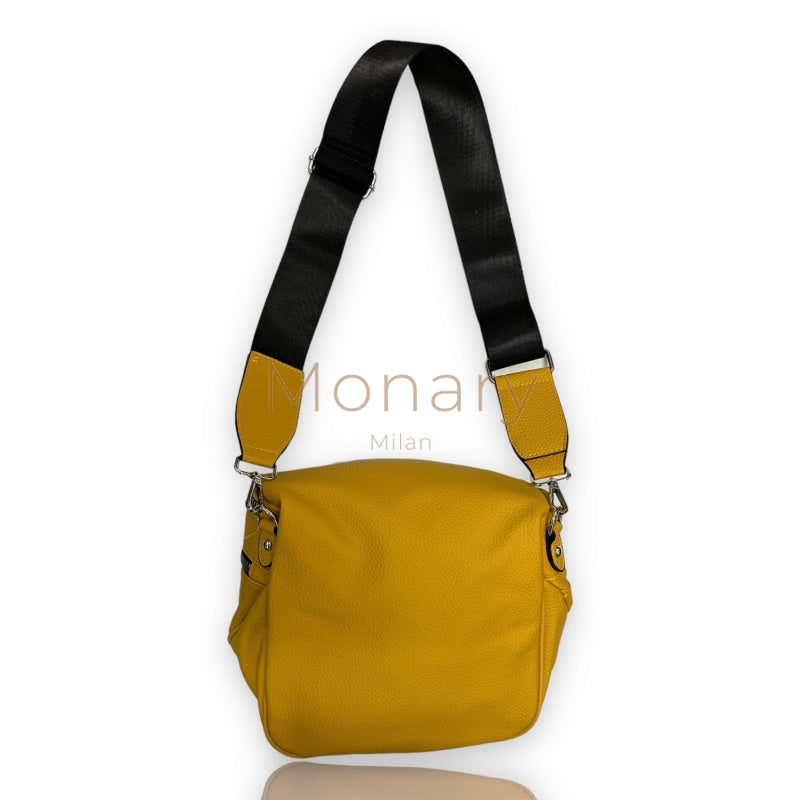 תמרה - פאוץ גדול לאישה צהוב - Monary Milan