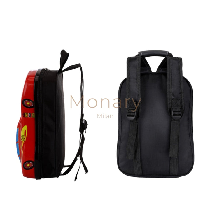 טרולי בימבה לילדים בצבע אדום + תיק גב תואם במתנה - Monary