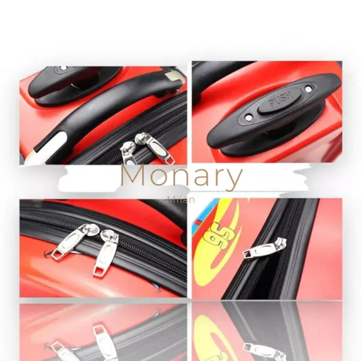 טרולי בימבה לילדים בצבע צהוב + תיק גב תואם במתנה - Monary