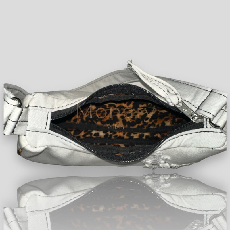 תיק גינס בהיר בגימור מנומר - Monary Milan