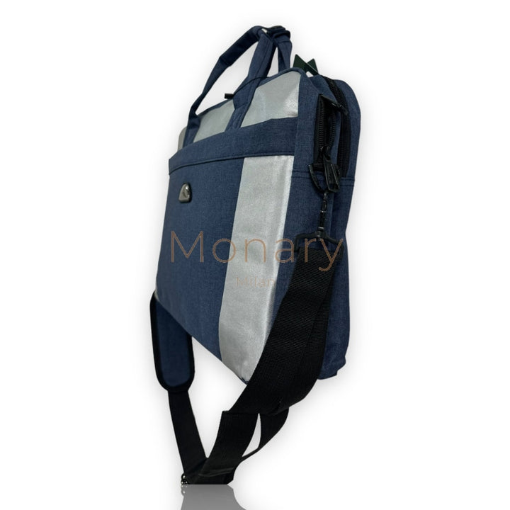 תיק צד ללפטופ כחול - Monary Milan