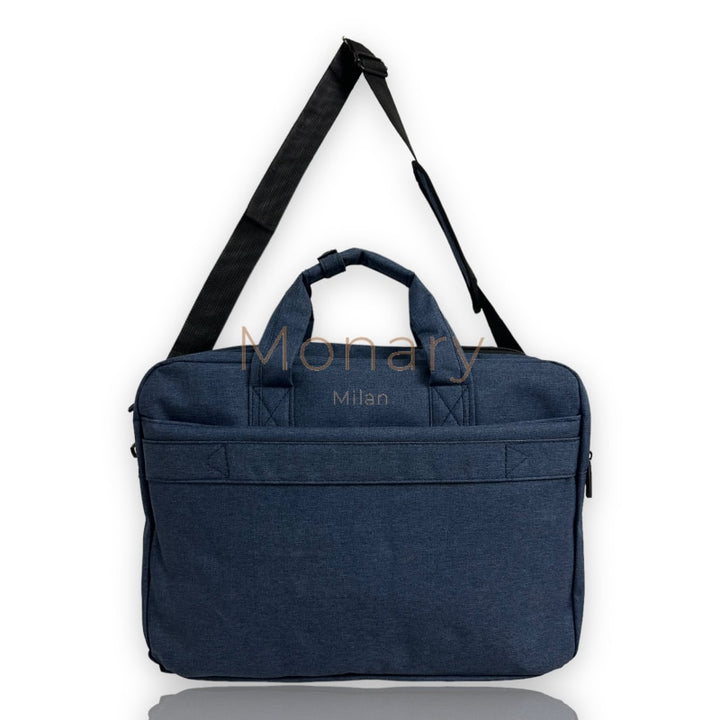 תיק צד ללפטופ כחול - Monary Milan