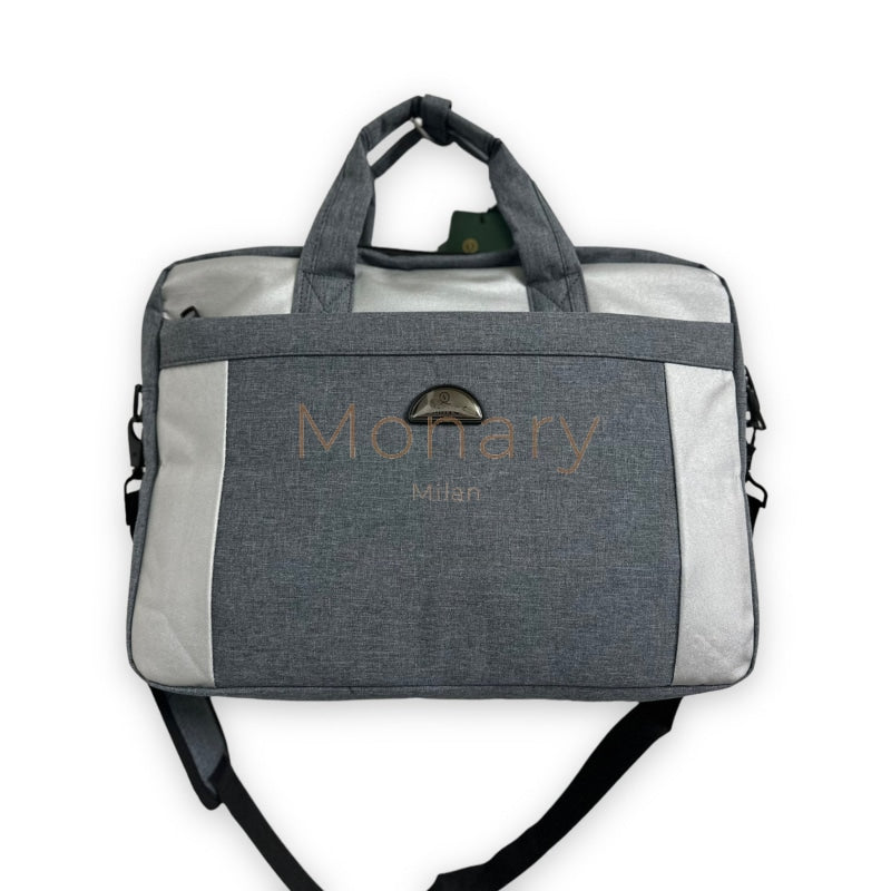 תיק צד ללפטופ אפור - Monary Milan