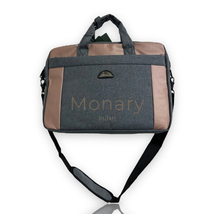 תיק צד ללפטופ ורוד - Monary Milan