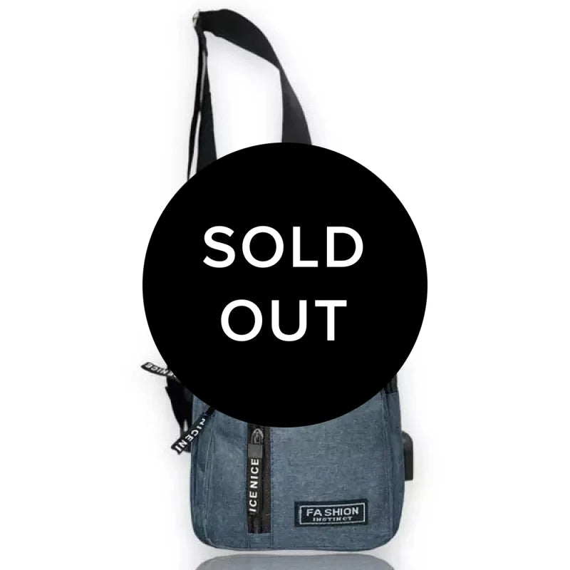 עומר - פאוץ לגבר כחול - Monary Milan