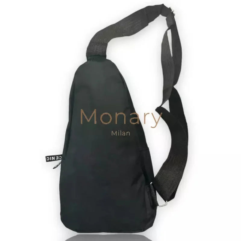 עומר - פאוץ לגבר שחור - Monary Milan