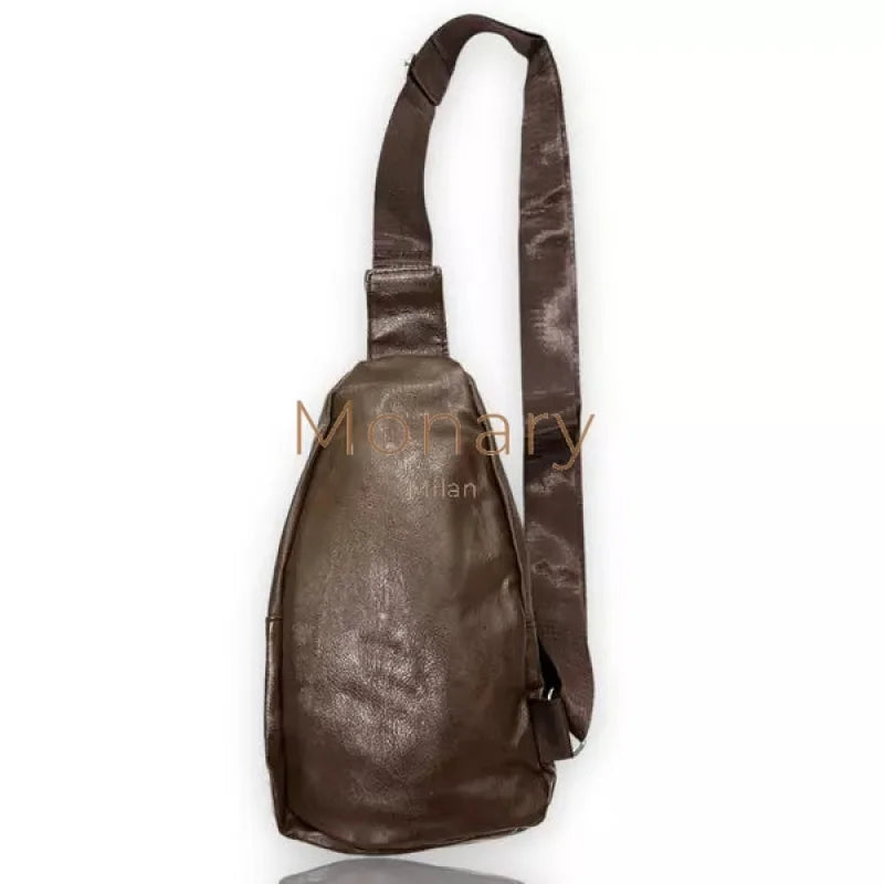 אייל - פאוץ לגבר חום - Monary Milan