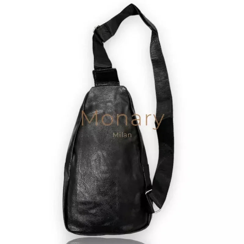 אייל - פאוץ לגבר שחור - Monary Milan